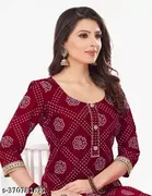 Crepe Printed Unstitched Suits Fabric for Women 
