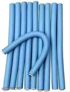 Hair Curling Flexi Rods 10 Pieces Magical Hair Foam Rollers Soft Twist Curler Rods for Your Hair Without Heat Hair Bendy Styling Curly Hairstyle Sticks Hair Pin Combo Pack of 10 Pcs