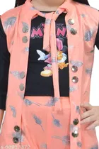 Cotton Blend Clothing Set for Girls 