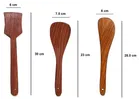 Pallavi Trading Wooden Cooking Spoon For Non-stick Cookware, Pack Of 3