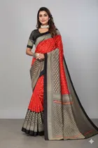 Mysore Silk Printed Saree for Women 