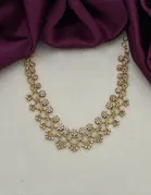 Zircon Gold-plated Necklace Set for Women 