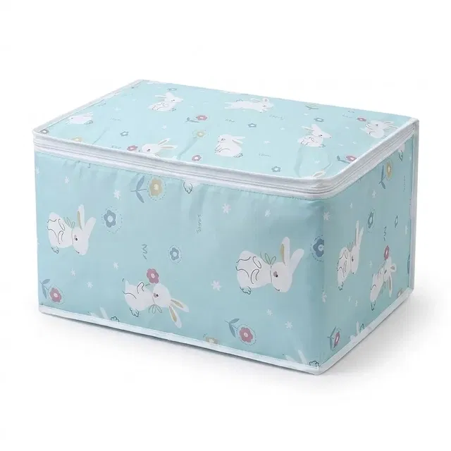 Rabbit Quilt Storage Bag Dust& Moisture Proof 58*40*22 Cm