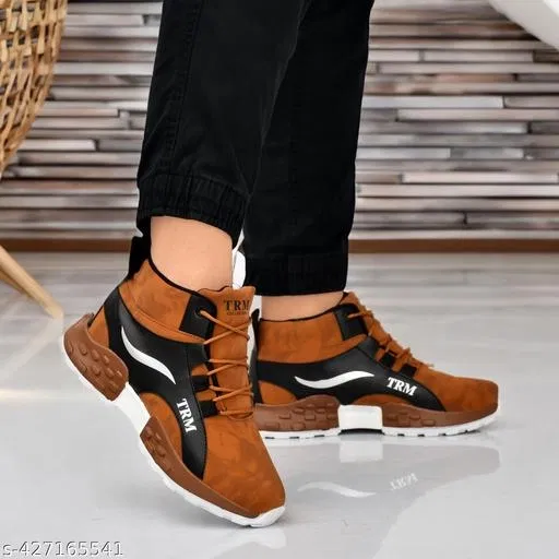 Boots for Men (Brown, 6)