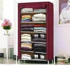 Metal 6 Layer Collapsible Multipurpose Rack 