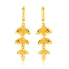 Oxidised Alloy Gold Plated Earrings for Women 