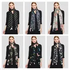 Chiffon Printed Scarves for Women, Multicolor, Pack of 6
