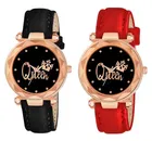 Designer Leather Analog Watch for Women & Girls 