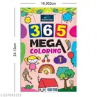 365 Mega Coloring 1, 365 Mega Coloring 2 & 365 Mega Activity 2 Books For Kids Set Of 3 for kids