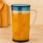Anjani Aqua Plastic Jug 2000ml with 6 Pcs Glass Set