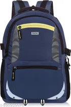 Polyester Backpacks for Men & Women (Navy Blue, 35 L)