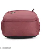 Fabric Backpack Bag, Maroon