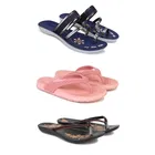 Combo of Flats with Slippers for Women 