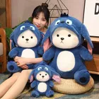 Baby Plushies, Blue Lovable Huggable Soft Toy, Big Size Hooded Plush Toy for Babies,