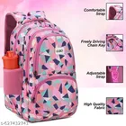 Polyester Backpack Bag, Pink
