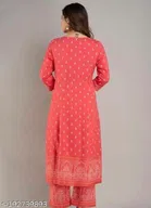 Rayon Printed Kurta with Pant & Dupatta for Women 