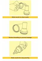 Sepla Stainless Steel Oil Pourer with Handle 