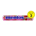 Mentos Strawberry Flavour Toffee 36.4 g (Pack of 3)
