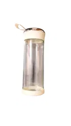 Glass Water Bottle (Transparent)