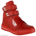 Boots for Men (Red, 7)