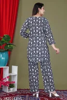 Rayon Top & Bottom Set for Women 