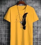Round Neck Printed T-Shirt for Men 