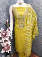 Silk Blend Punjabi/All Over Suits for Women 