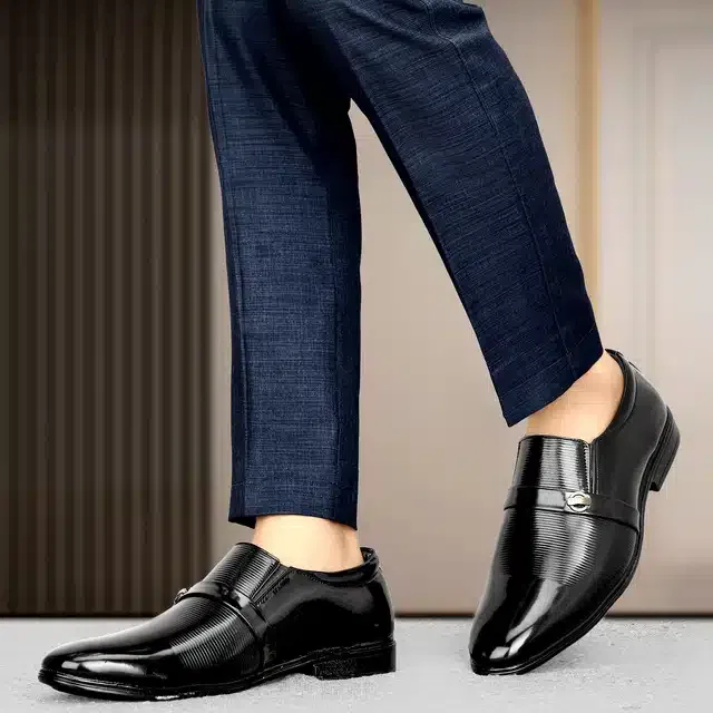Loafers for Men (Black, 10)