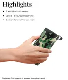 Tecsox Stone 5 W Bluetooth Speaker 