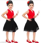 Net Frock for Girls 