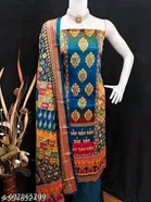 Bandhani Printed Jaipuri Designs Embroidered Top Bottom Duppata for Women 