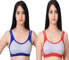 Cotton Blend Non Padded Bra for Women 