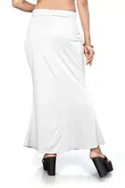 Lycra Solid Saree Petticoat for Women 