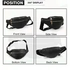Waist Bag | Waist Bag Pouch for Men | Waist Bag Pouch for Women | Waist Bag for Boys | Waist Bags for Girls | Rexine Belt Fanny Pack | Chest Bag 
