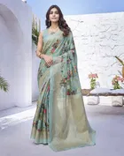 Art Silk Printed Saree for Women 