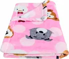 Brandon Baby Blanket Puppies Pink 100x75 cm