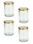 Glass Airtight Kitchen Storage Jars with Lid 