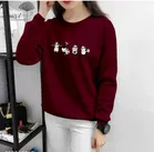 Cotton Blend Printed T-shirt for Women 