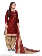 Cotton Printed Salwar Suit for Women 
