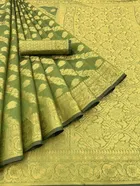 Organza Printed Saree for Women 