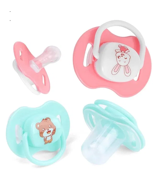 Orthodontic Baby Pacifier Soother (Multicolor, Pack of 2)