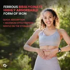 CARBAMIDE FORTE Chelated Iron Tablets for Women & Men with Folic Acid | Iron Supplement 