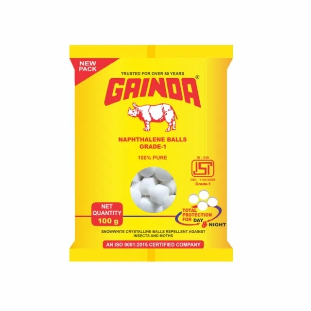 गैंदा ब्रांड नैप्थलीन बॉल्स (100 g)