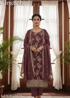 Embroidered Punjabi/All Over Suits for Women 
