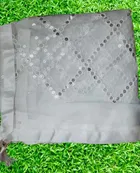 Net Self-Design Dupatta for Women 