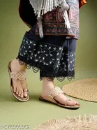 Shoetopia Pink Flat Sandals 
