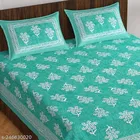 Cotton Double Bedsheet with 2 Pillow Cover 