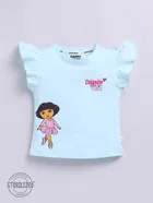 Cotton Dora Printed T-Shirt for Girls 