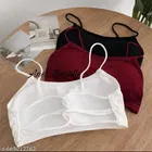 Cotton Bra for Women & Girls, Multicolour, Pack of 3 