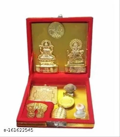 Shri Dhan Laxmi Yantra Kit, Red, Pack of 10